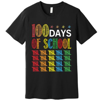 100 Day Of School Premium T-Shirt