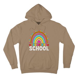 100 Days Of School Rainbow 100 Days Smarter Teacher Student Hoodie