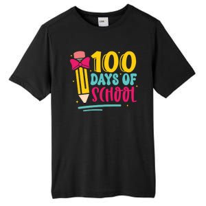 100 Days Of School Cute Education Tall Fusion ChromaSoft Performance T-Shirt