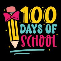 100 Days Of School Cute Education Flatbill Hat