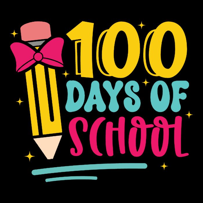 100 Days Of School Cute Education Flatbill Hat