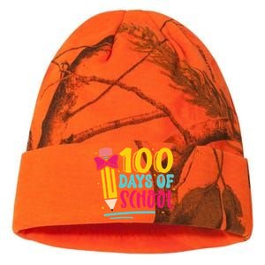 100 Days Of School Cute Education Kati Licensed 12" Camo Beanie