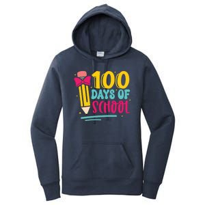 100 Days Of School Cute Education Women's Pullover Hoodie