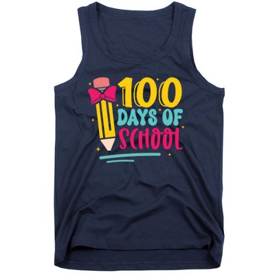 100 Days Of School Cute Education Tank Top