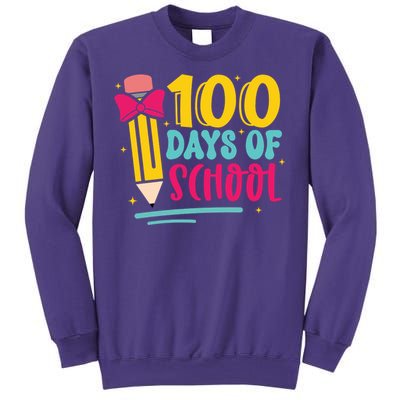 100 Days Of School Cute Education Sweatshirt