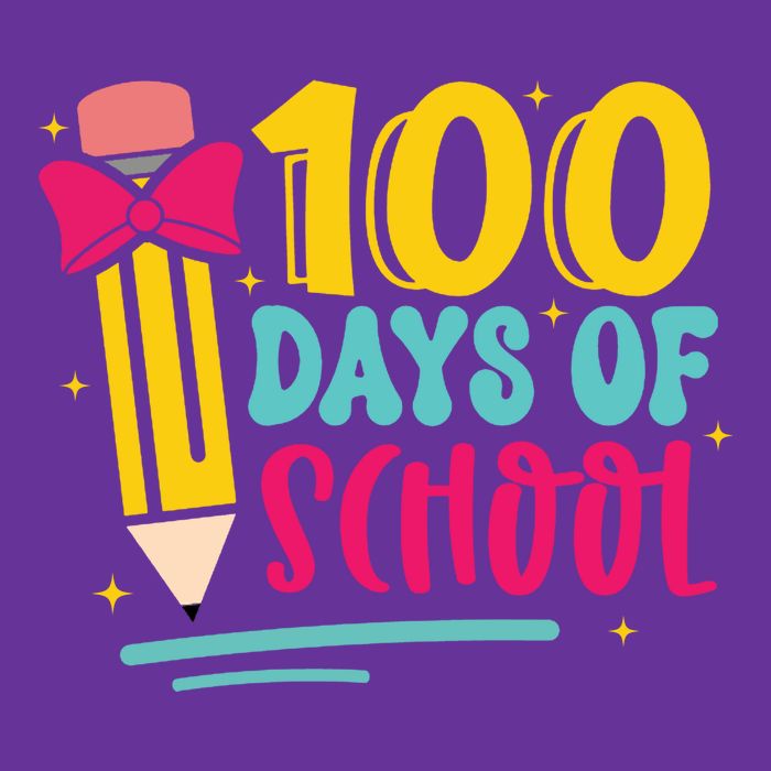 100 Days Of School Cute Education Premium T-Shirt