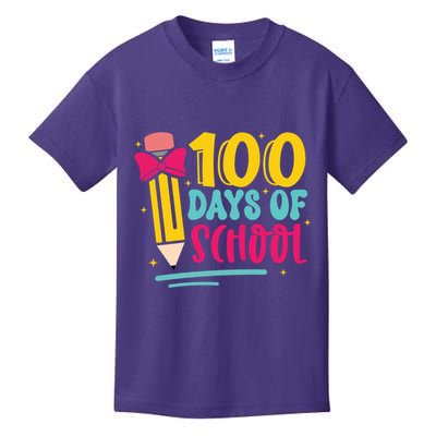 100 Days Of School Cute Education Kids T-Shirt