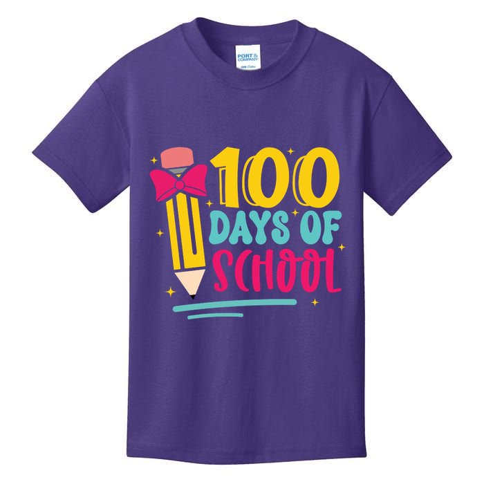 100 Days Of School Cute Education Kids T-Shirt