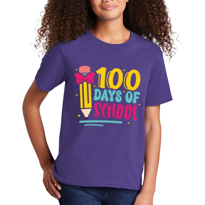 100 Days Of School Cute Education Kids T-Shirt