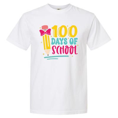 100 Days Of School Cute Education Garment-Dyed Heavyweight T-Shirt