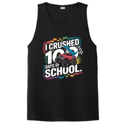 100 Days Of School Monster Truck T Rex Dinosaur Boy PosiCharge Competitor Tank