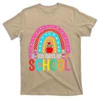 100 Days Of School Rainbow 100 Days Smarter Teacher Student T-Shirt