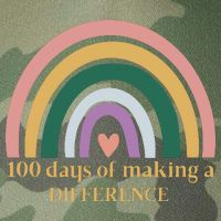100 Days Of Making A Difference School Rainbow Legacy Tie Dye Trucker Hat