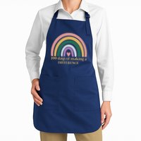 100 Days Of Making A Difference School Rainbow Apron