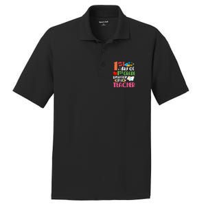 1St Day Of First Grade Pray For My Teacher 1St Grade Meaningful Gift PosiCharge RacerMesh Polo