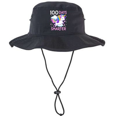 100th Day Of School Unicorn 100 Days Smarter Kindergarten Legacy Cool Fit Booney Bucket Hat