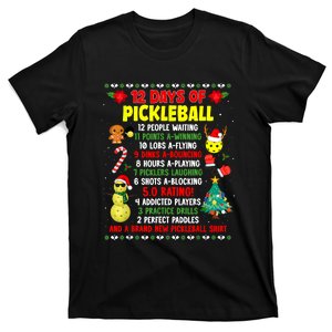 12 Days Of Pickleball T-Shirt