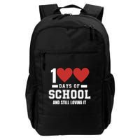 100 Days Of School Cute 100 Days Of School And Still Loving It Hearts 100th Day Backpack