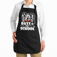 101 Days Of School Dalmatian Dog 100 Days Smarter Full-Length Apron With Pockets