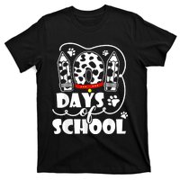 101 Days Of School Dalmatian Dog 100 Days Smarter T-Shirt