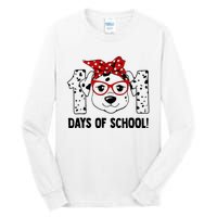 101 Days Of School Dalmatian Dog Teachers Gift Tall Long Sleeve T-Shirt