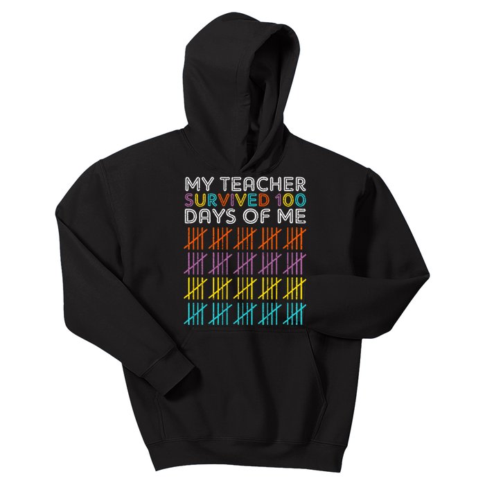 100 Days Of School 100th Day School Costume Kids Hoodie