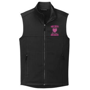 100 Days Of Making Whole Class Shimmer Groovy Disco Heart Collective Smooth Fleece Vest