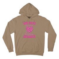 100 Days Of Making Whole Class Shimmer Groovy Disco Heart Hoodie