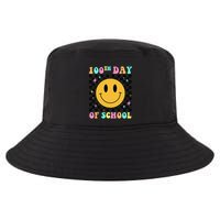 100th Day Of School Vibes Funny Smile Face 100 Days School Cool Comfort Performance Bucket Hat