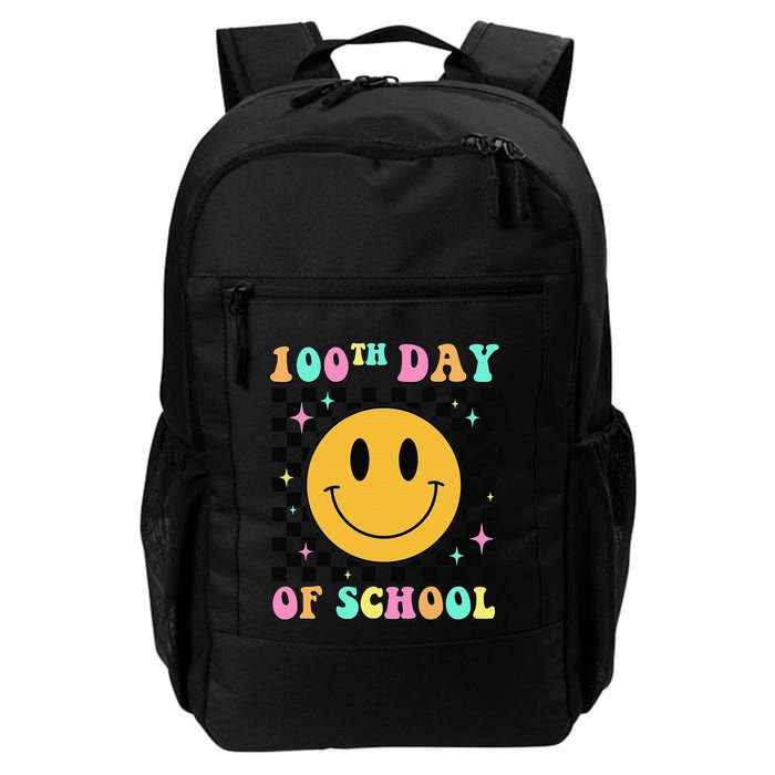 100th Day Of School Vibes Funny Smile Face 100 Days School Backpack