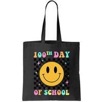 100th Day Of School Vibes Funny Smile Face 100 Days School Bag