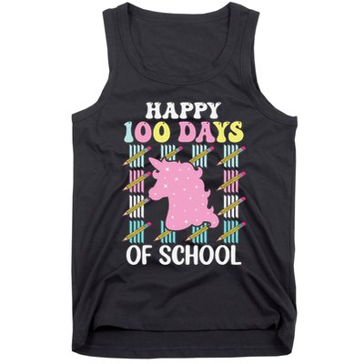 100 Days Of Magical Learning Unicorn Tank Top