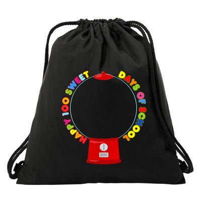 100 Days Of School Gumball Machine Empty Diy Project Blank Drawstring Bag