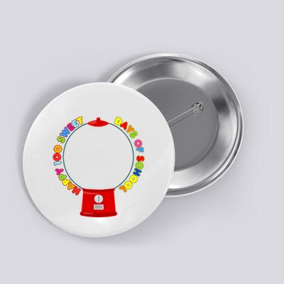 100 Days Of School Gumball Machine Empty Diy Project Blank Button