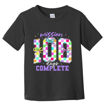 100 Days Of School Teacher Retro Girl 100th Days Of School Toddler T-Shirt
