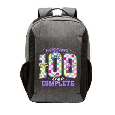 100 Days Of School Teacher Retro Girl 100th Days Of School Vector Backpack