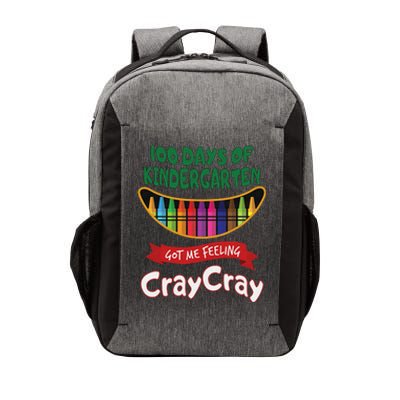 100 Days Of Kindergarten Got Me Feeling Cray Cray Vector Backpack