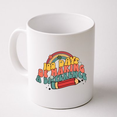 100 Days Of Making A Difference Happy 100 Days Coffee Mug