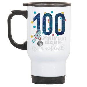 100 Days Of School Of Loving My Class To The Moon And Back Stainless Steel Travel Mug