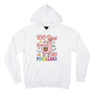 100 Days Of School No Probllama Hoodie