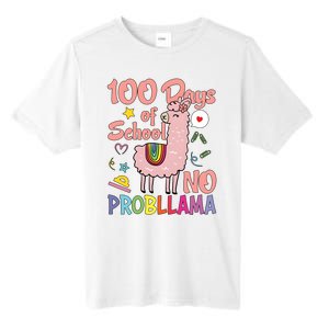 100 Days Of School No Probllama Tall Fusion ChromaSoft Performance T-Shirt