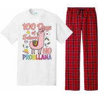 100 Days Of School No Probllama Pajama Set