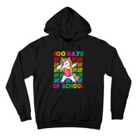 100 Days Of School Unicorn 100 Days Smarter 100th Day Hoodie