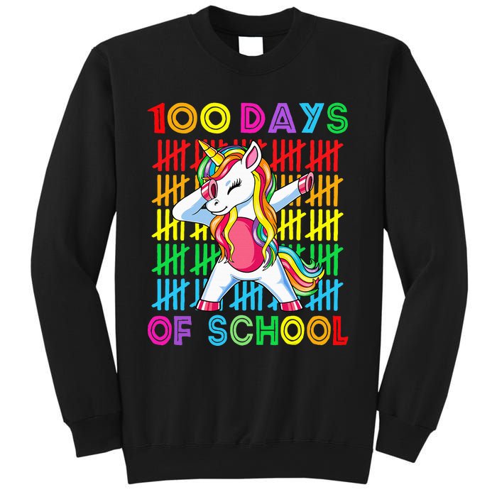 100 Days Of School Unicorn 100 Days Smarter 100th Day Sweatshirt