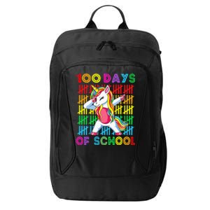 100 Days Of School Unicorn 100 Days Smarter 100th Day City Backpack