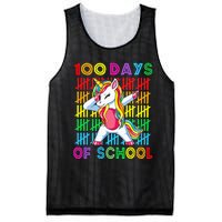 100 Days Of School Unicorn 100 Days Smarter 100th Day Mesh Reversible Basketball Jersey Tank