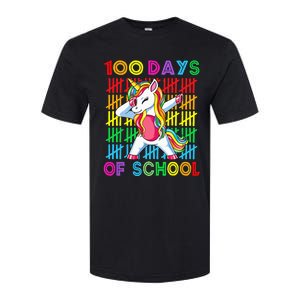 100 Days Of School Unicorn 100 Days Smarter 100th Day Softstyle CVC T-Shirt