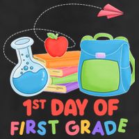 1st Day Of First Grade Cute Back To School Cool Comfort Performance Bucket Hat