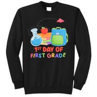 1st Day Of First Grade Cute Back To School Sweatshirt