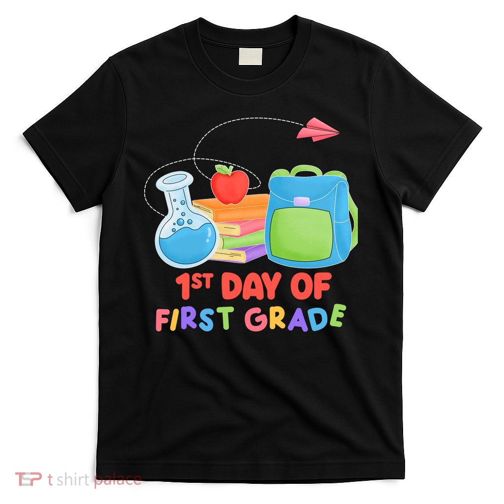 1st Day Of First Grade Cute Back To School T-Shirt